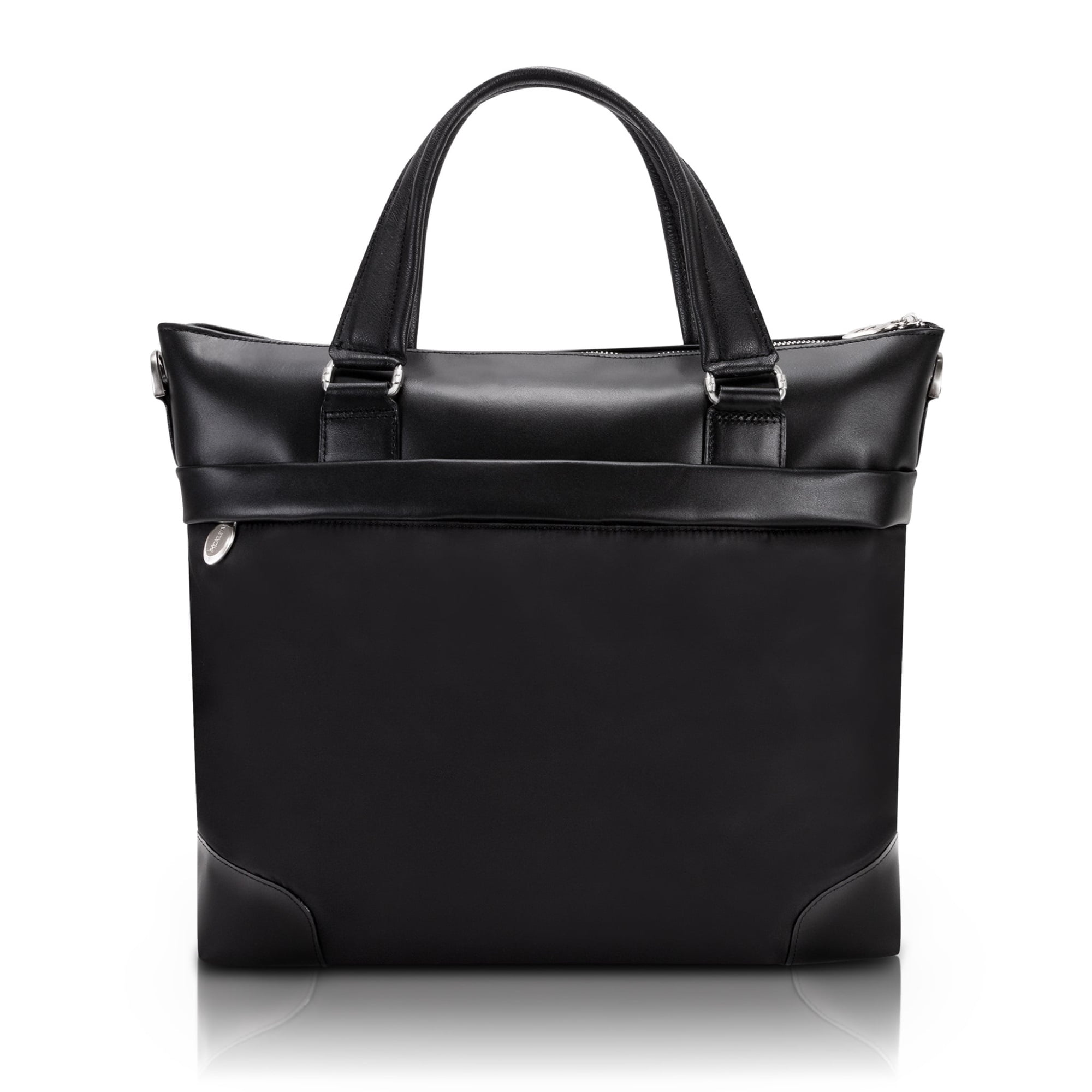 N Series | EASTWARD | 17" Nylon Slim Laptop Briefcase - Black