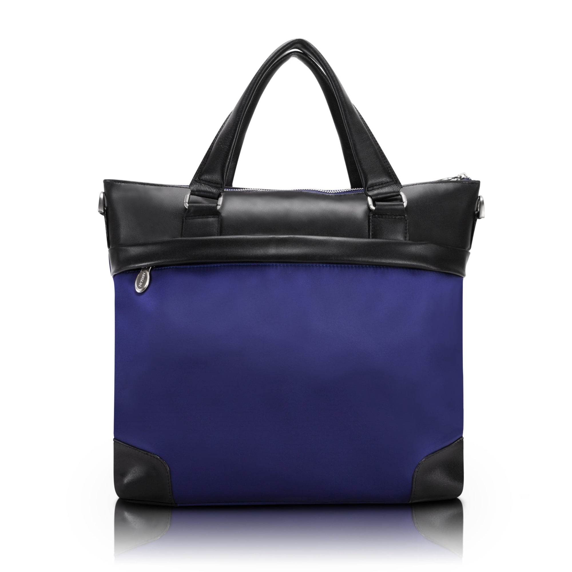 N Series | EASTWARD | 17" Nylon Slim Laptop Briefcase - Navy
