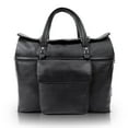 thumbnail image 1 of S Series | EDGEFIELD | 17" Leather Roll Top Laptop Briefcase - Black, 1 of 2