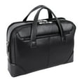 thumbnail image 1 of McKleinUSA Harpswell 17" Nylon Laptop Briefcase - Dual Compartment-Color:Black, 1 of 10