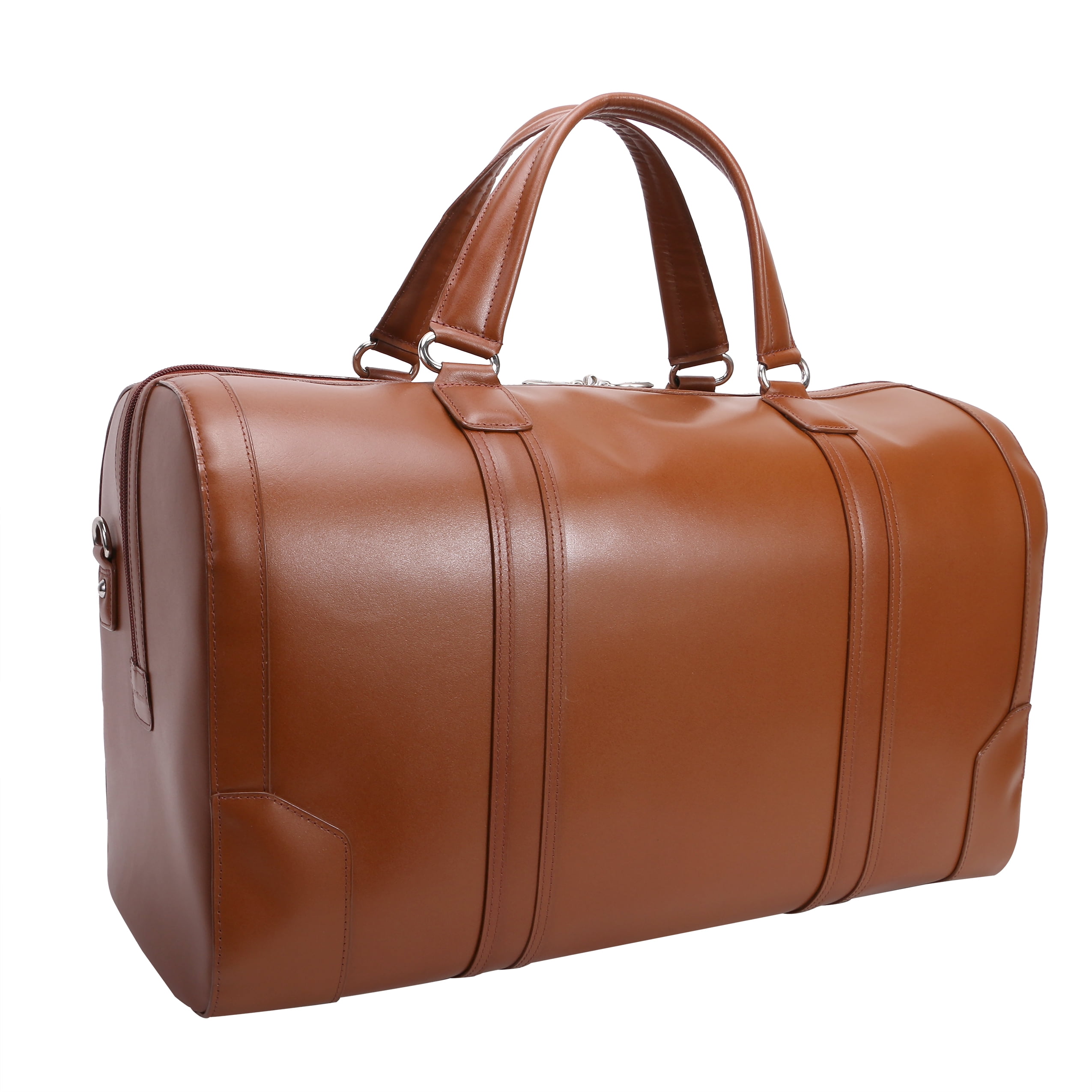 KINZIE | 20” Leather Carry-All Tablet Duffel