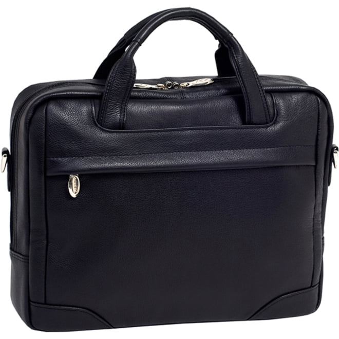 MONTCLARE | 13" Leather Laptop & Tablet Briefcase