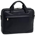 thumbnail image 1 of McKlein MONTCLARE, Tablet Briefcase, Pebble Grain Calfskin Leather, Black (15495), 1 of 3