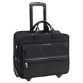 thumbnail image 1 of P Series | FRANKLIN | 15.6" Nylon Patented Detachable -Wheeled Laptop Briefcase - Black, 1 of 2