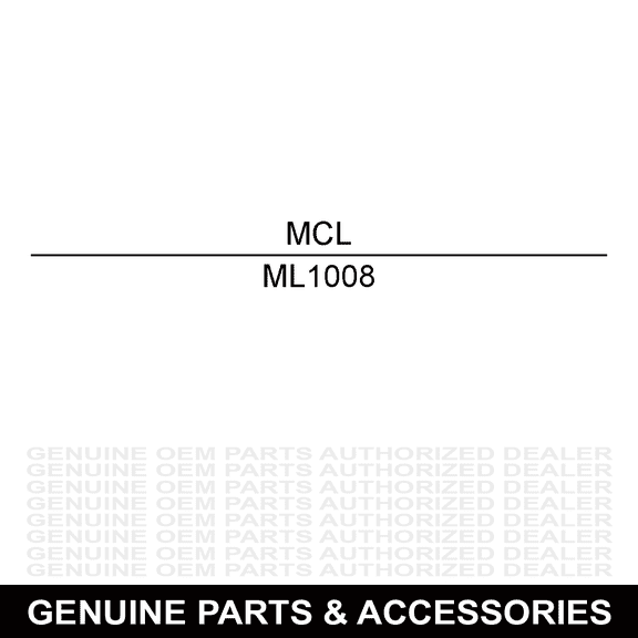McLane 1008 Nut Lock Hex 7/16"- 14