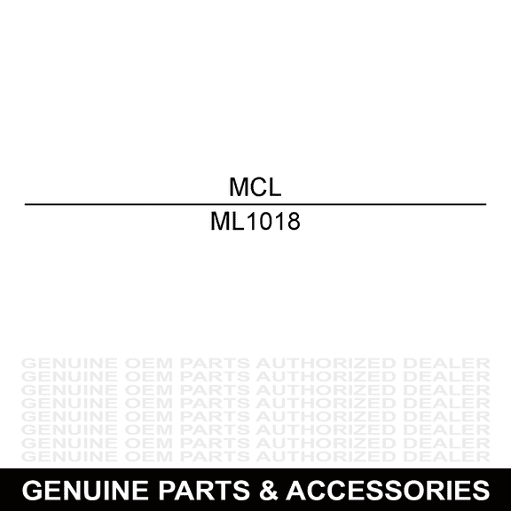 McLane 1018 Bolt 1/4-28X7/8 Hex