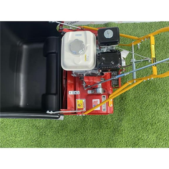 McLane 7-Blade Gas Powered Reel Lawn Mower, 25" Cutting Width, with Honda GX160 Engine