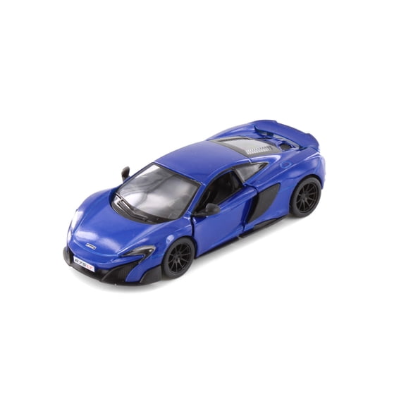 McLaren 675LT Hart Top, Blue No Decal (Plain) - Kinsmart 5392DF/2 - 1/36 Scale Diecast Model Toy Car