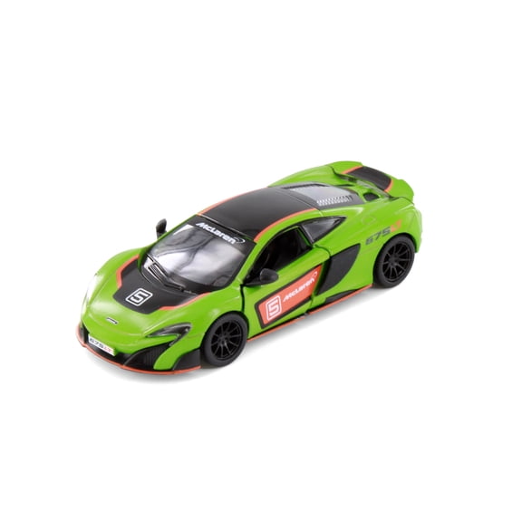 McLaren 675LT Hart Top, Green - Kinsmart 5392DF/2 - 1/36 Scale Diecast Model Car