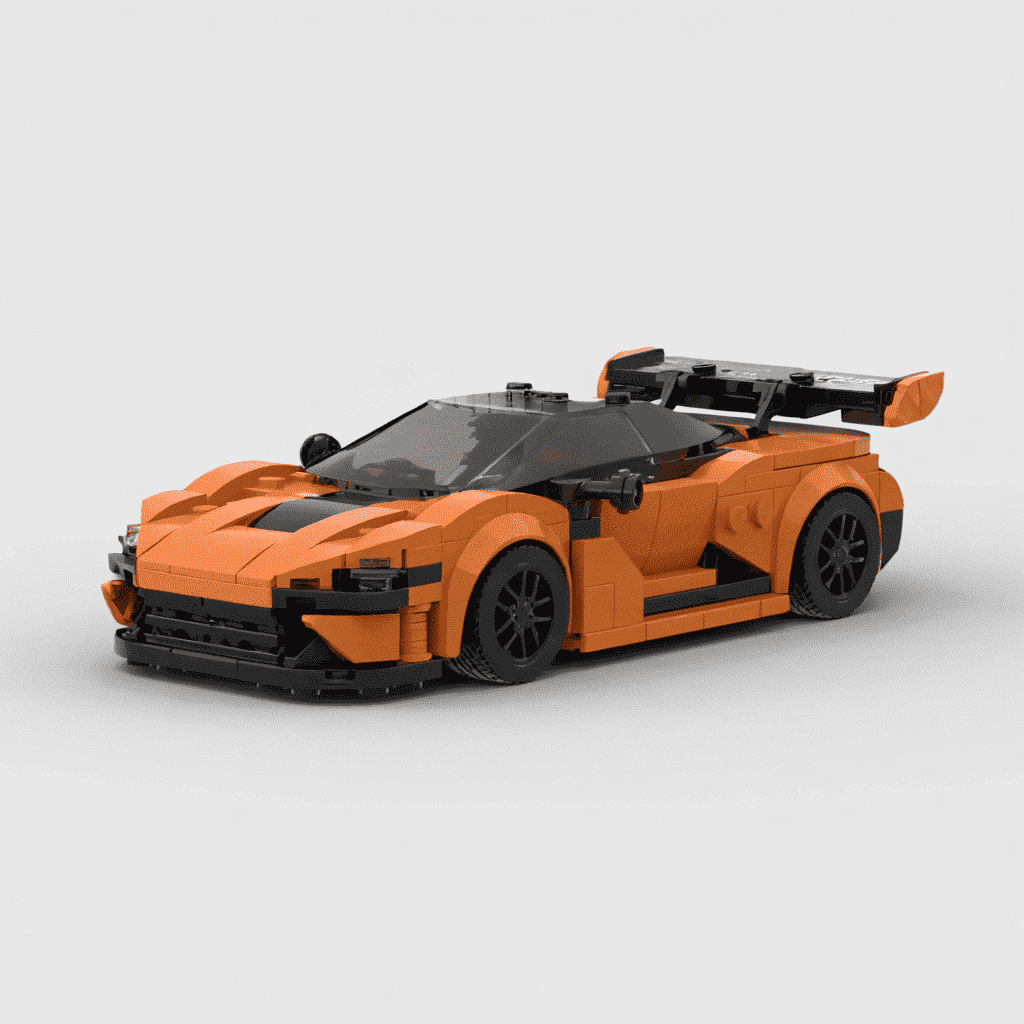 BRICK McLaren 720S GT3 Sports car compatible with LEGO Car