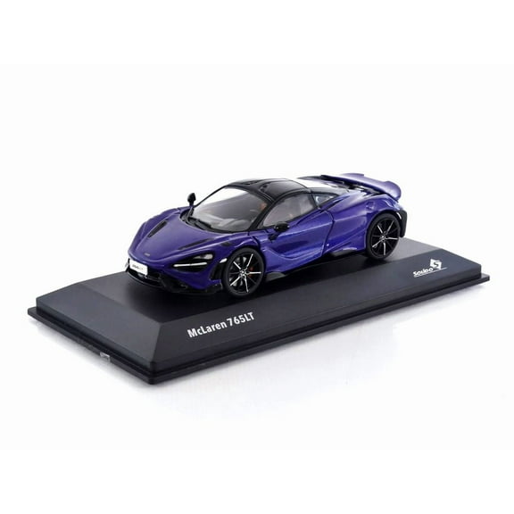 McLaren 765 LT Lantana Purple Metallic 1/43 Diecast Model Car by Solido