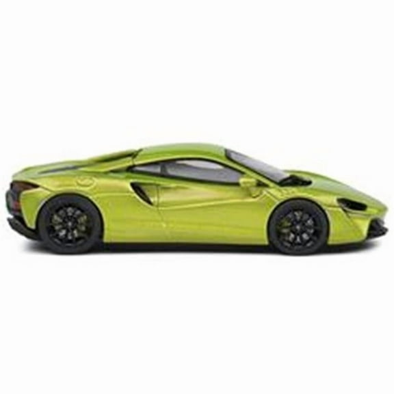 McLaren Artura Hybrid Supercar Light Green Metallic 1-43 Scale Diecast Model Car