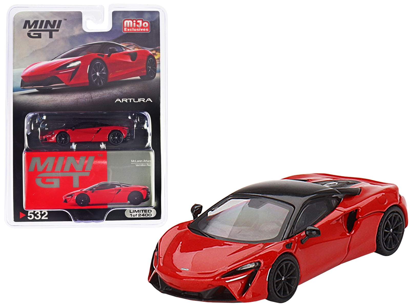 Preorder) Mini GT 1:64 McLaren F1 – Red – MiJo Exclusives – Sky High Garage