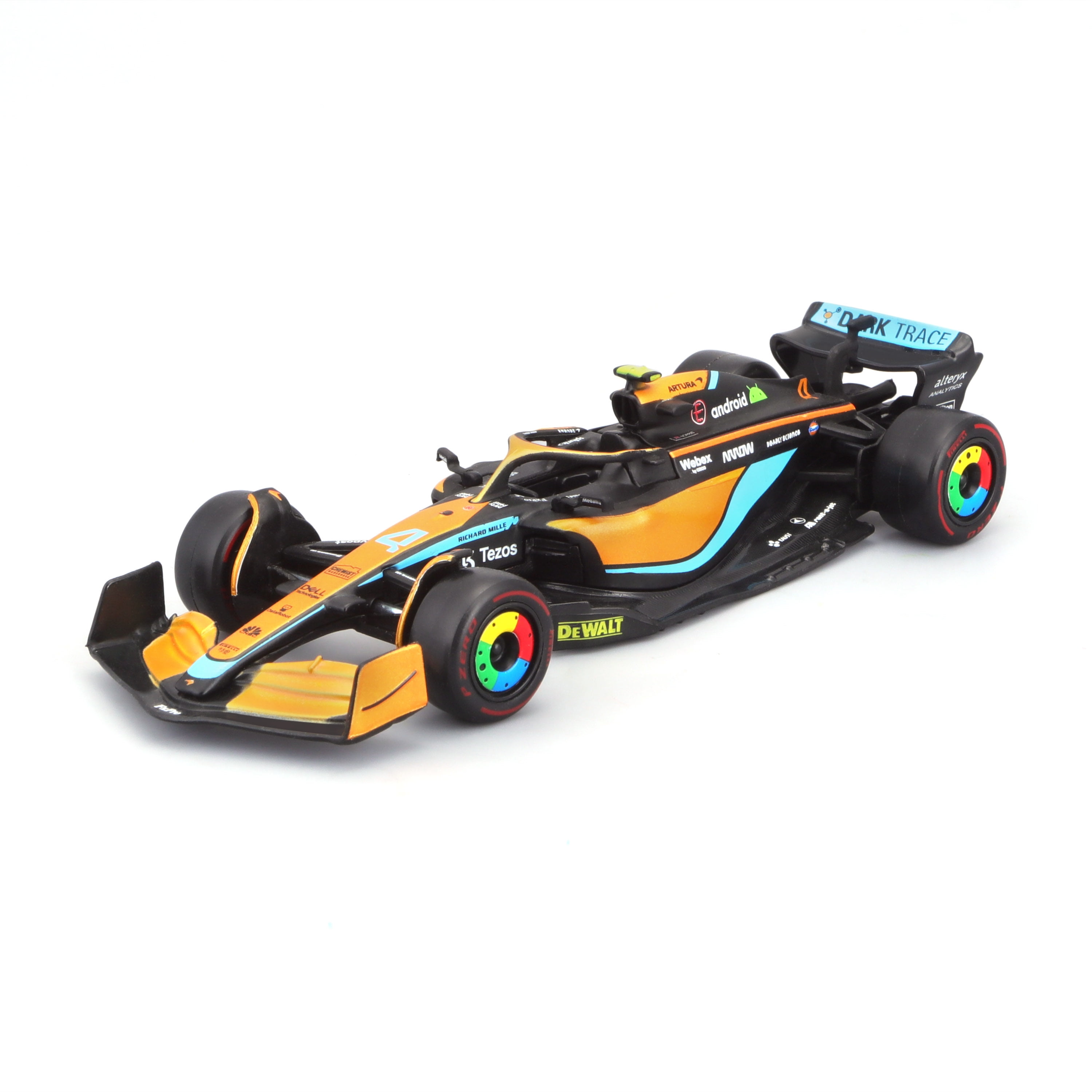 McLaren 4 Lando Norris 1/43 Scale Die-cast Formula 1 Vehicle