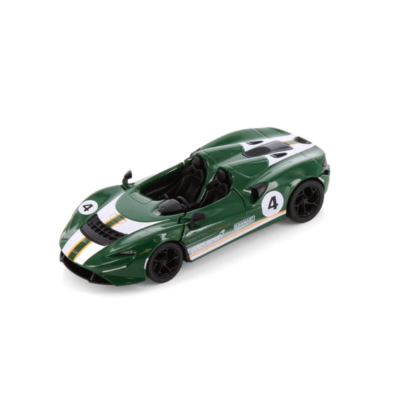 McLaren Elva Convertible Livery Edition, Green - Kinsmart 5462DF - 1/36 Scale Diecast Model Car