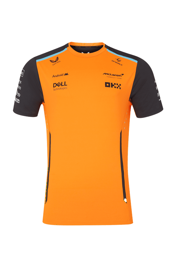 McLaren F1 2024 Men's Team T-Shirt - Papaya/Phantom