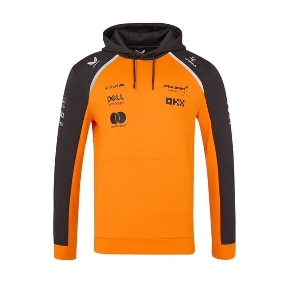 McLaren F1 2025 Team Hoodie - Papaya