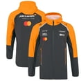 thumbnail image 1 of Unisex McLaren  Anthracite/Orange McLaren F1 Team 2025 Replica Full-Zip Rain Jacket, 1 of 5