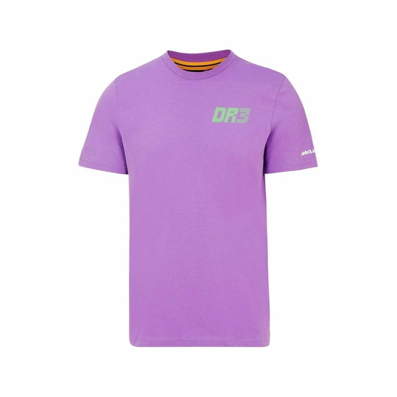 McLaren F1 Daniel Ricciardo #3 Special Edition British GP T-Shirt -Purple/Mint Green