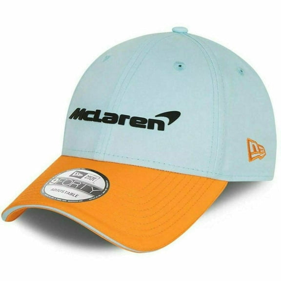 McLaren F1 Essentials New Era 9Forty Gulf Collaboration Baseball Hat - Light Blue