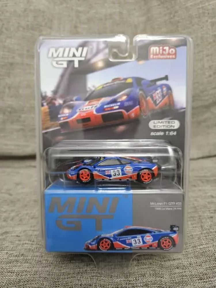 McLaren F1 GTR #33 1996 Le Mans 24 Hrs Gulf 1:64 Model #723 - Walmart.com