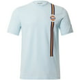 thumbnail image 1 of McLaren F1 Gulf Collaboration Men's Core Logo Vertical Stipe T-Shirt, 1 of 8