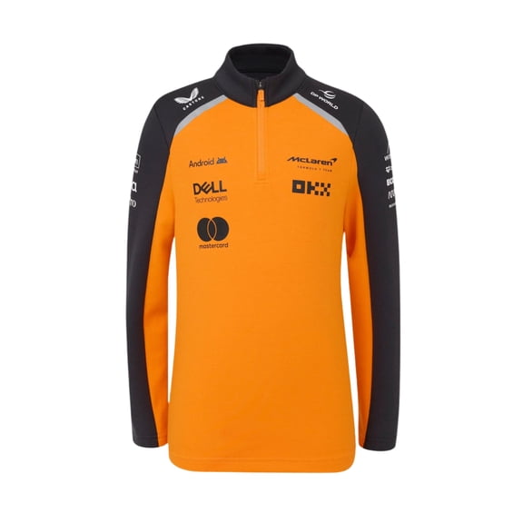 McLaren F1 Kids 2025 Team 1/4 Zip Mid-Layer Top - Youth
