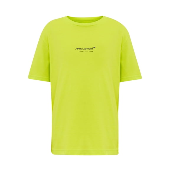 McLaren F1 Kids Night Race Graphic T-Shirt - Youth Evening Primrose