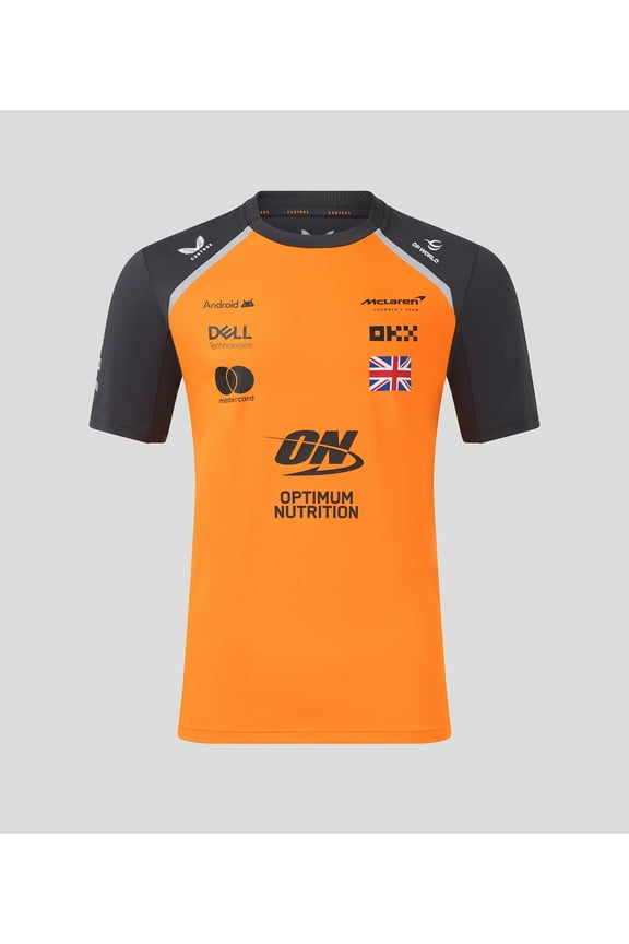 McLaren F1 Men's 2025 Team Lando Norris T-Shirt Orange
