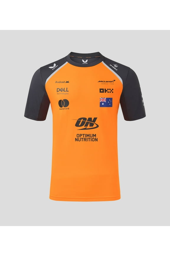 McLaren F1 Men's 2025 Team Oscar Piastri T-Shirt Orange