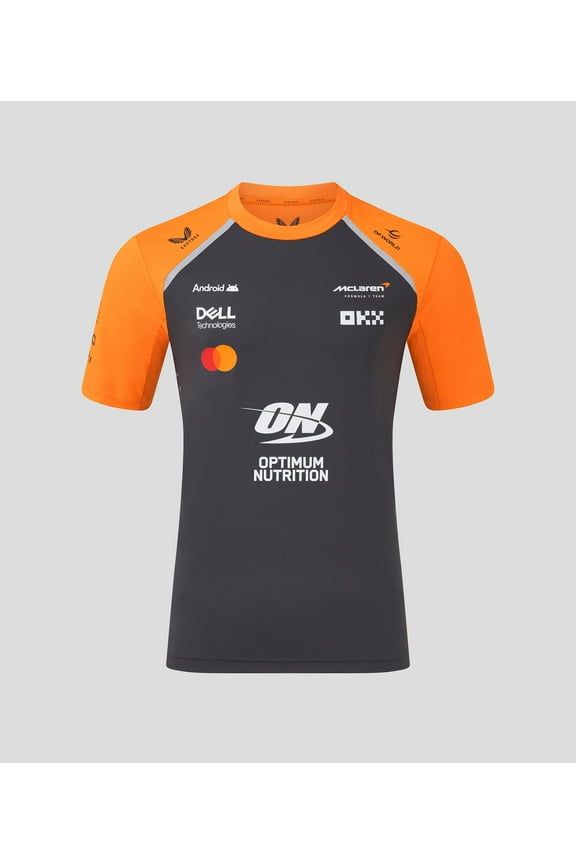 McLaren F1 Men's 2025 Team T-Shirt Grey