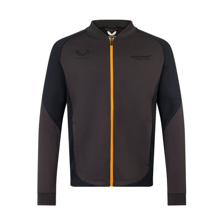 McLaren F1 Men s Active Dual Brand Track Jacket Phantom Walmart