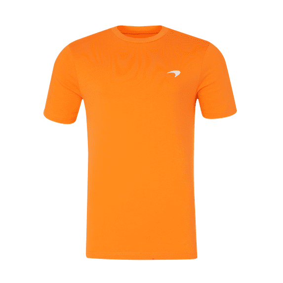 McLaren F1 Men's Born to Race T-Shirt - Papaya/Purple