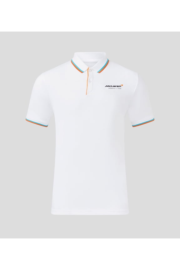 McLaren F1 Men's Core Essential Polo Shirt White