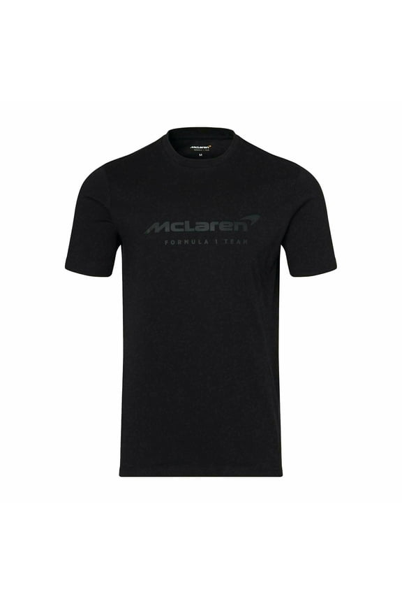 McLaren F1 Men's Core Essentials Logo T-Shirt -Black/White/Papaya/Phantom/Storm Gray