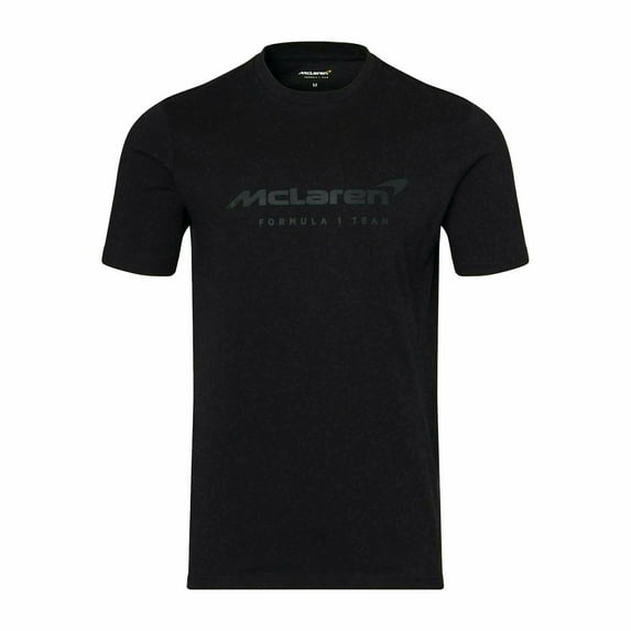 McLaren F1 Men's Core Essentials Logo T-Shirt -Black/White/Papaya/Phantom/Storm Gray