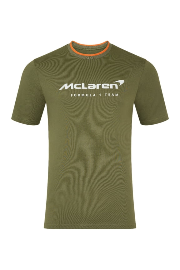 McLaren F1 Men's Core Essentials Logo T-Shirt - Black/Orange/Green/Pink