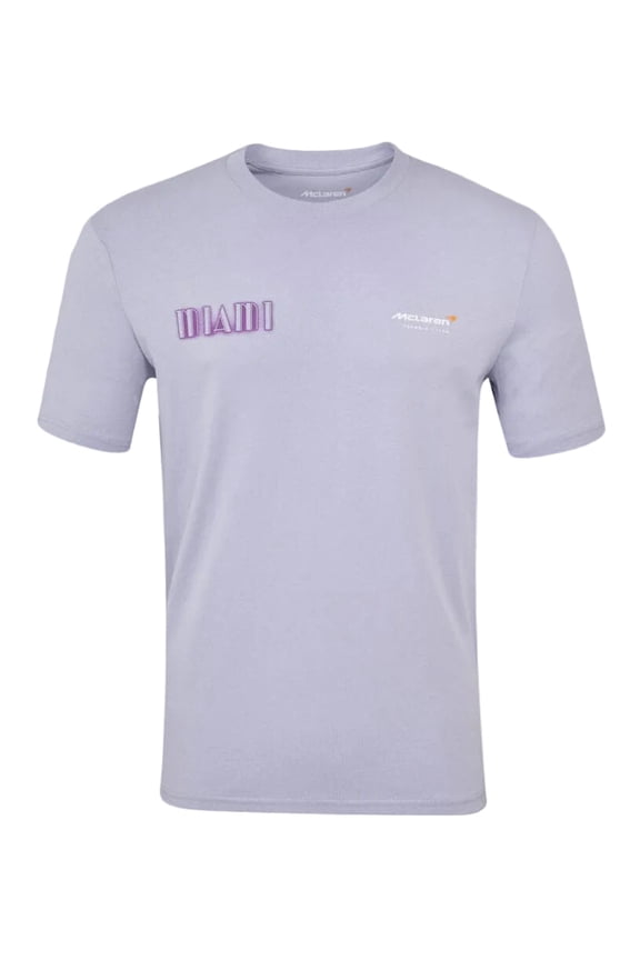 McLaren F1 Miami GP Oversized Fit Graphic T-Shirt - Purple