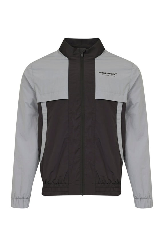 McLaren F1 Night Race Nylon Bomber Jacket - Gray