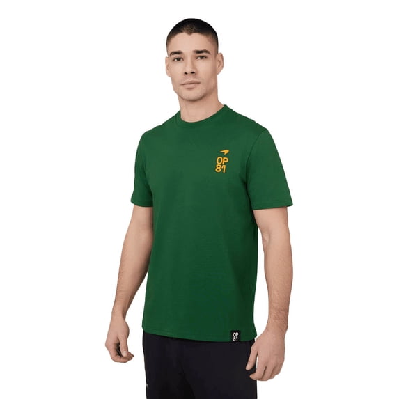 McLaren F1 Oscar Piastri Men's Special Edition Australia T-Shirt- Eden