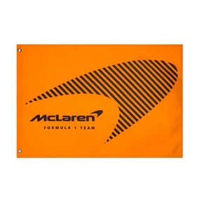 McLaren F1 Team Flag Papaya