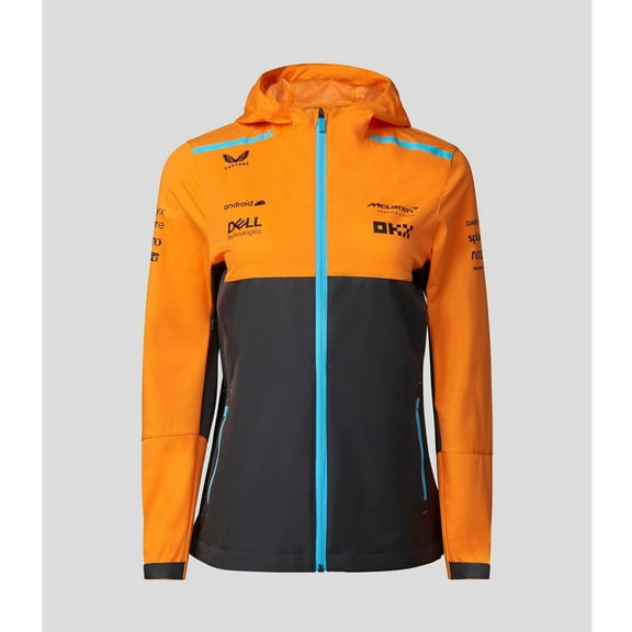 McLaren F1 Women's Team Water Resistant Jacket - Papaya