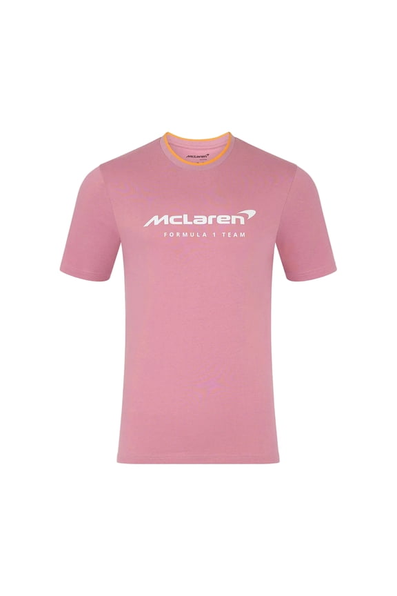 McLaren F1 Women's Core Essentials Logo T-Shirt - Deep Lichen Green/White/Orange/Black/Pink