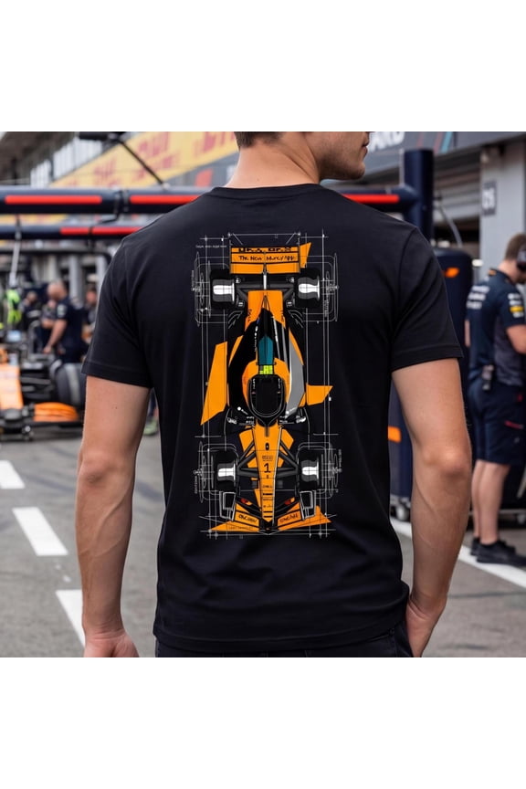 McLaren Formula 1 2026 T-Shirt F1 Racing Fan Tee Husband Boyfriend Wife Girlfriend Gift Anniversary Birthday Weekend Race Day Norris Piastri