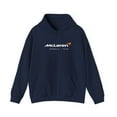 thumbnail image 1 of McLaren Formula 1 One F1 Racing Hoodie Sweatshirt Pocket Automotive Gear - 5XL / Navy, 1 of 5