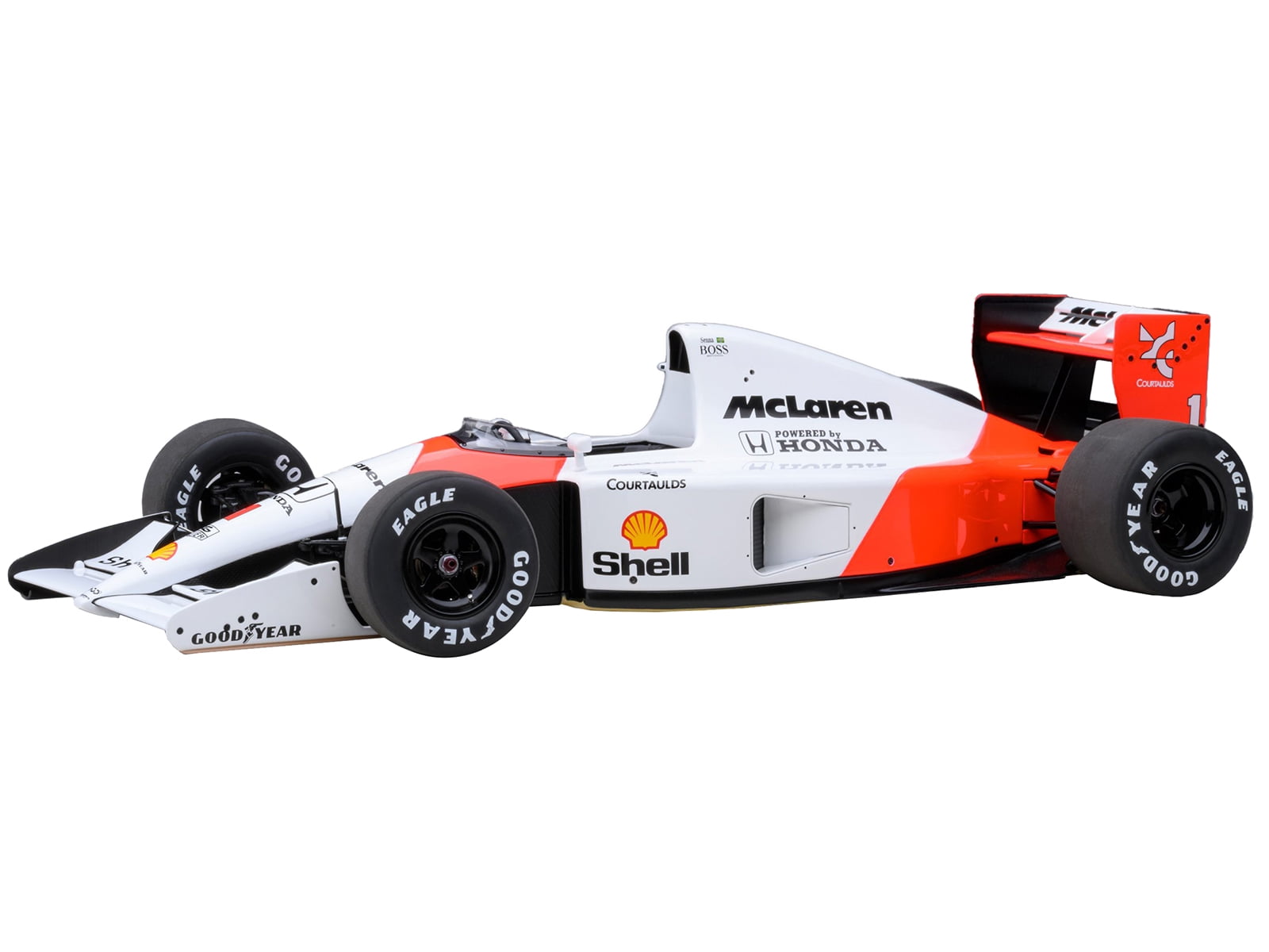 McLaren F1 ホワイト 1/18 スケール 1996 McLaren F1 GTR Short Tail White Diecast Model Car | Solido