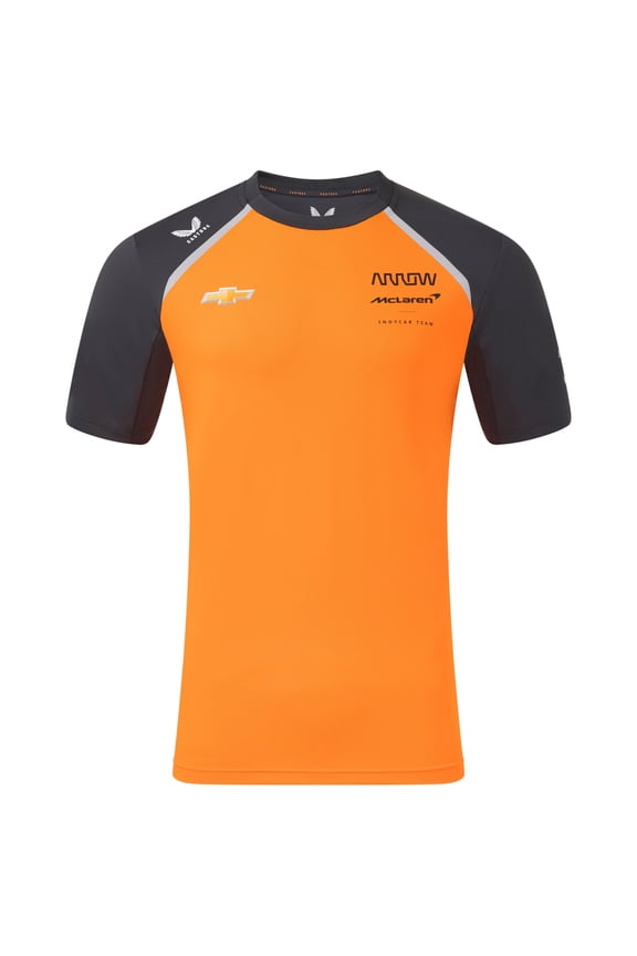 Indy Car 2025 Men's Team T-Shirt - Papaya