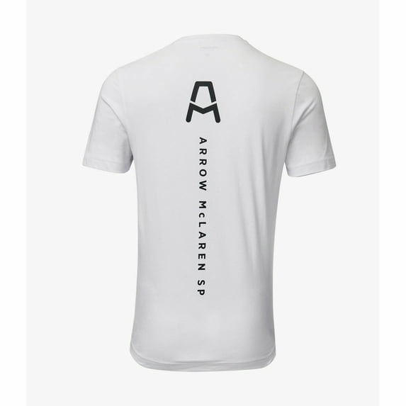 McLaren Indy Car Men's Core Logo Drivers T-Shirt -White