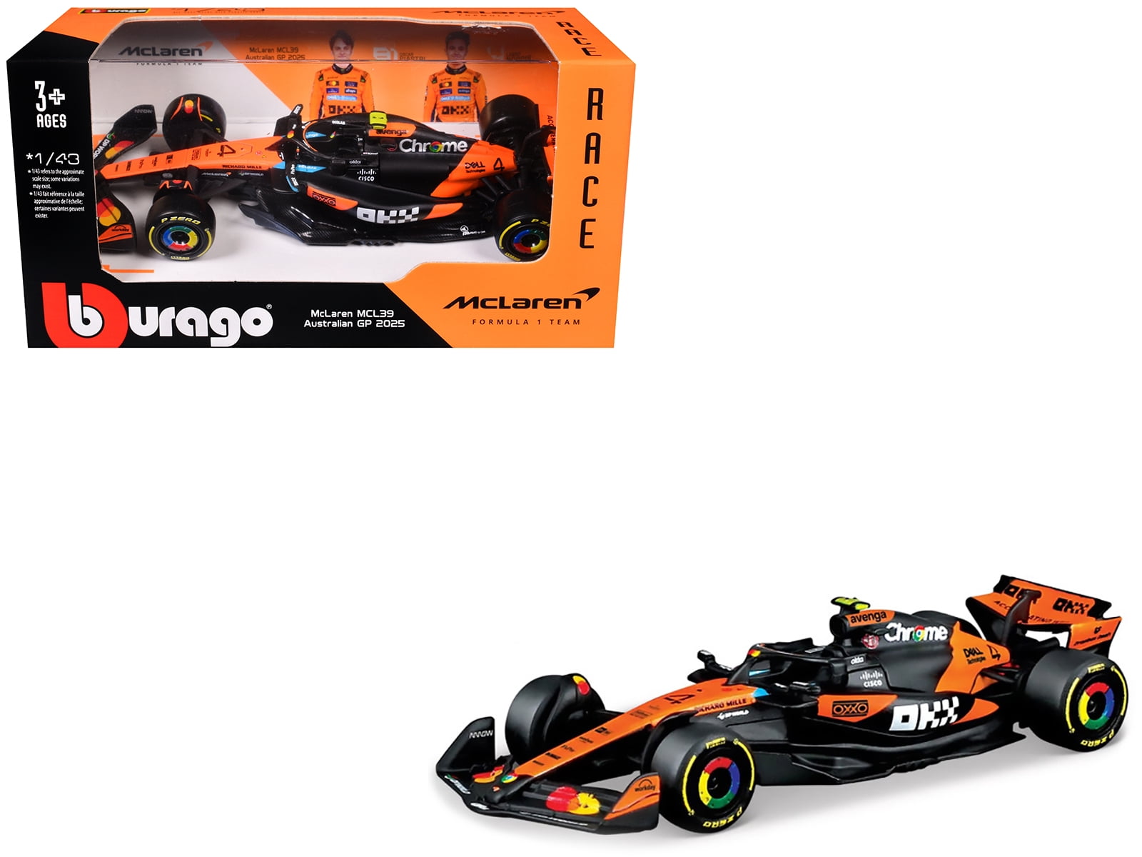 McLaren MCL39 #4 Lando Norris 