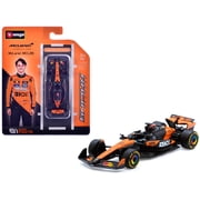 McLaren MCL39 #81 Oscar Piastri Formula One F1 "Australian GP" 2025 "Formula Racing" 1/64 Diecast Model Car by Bburago